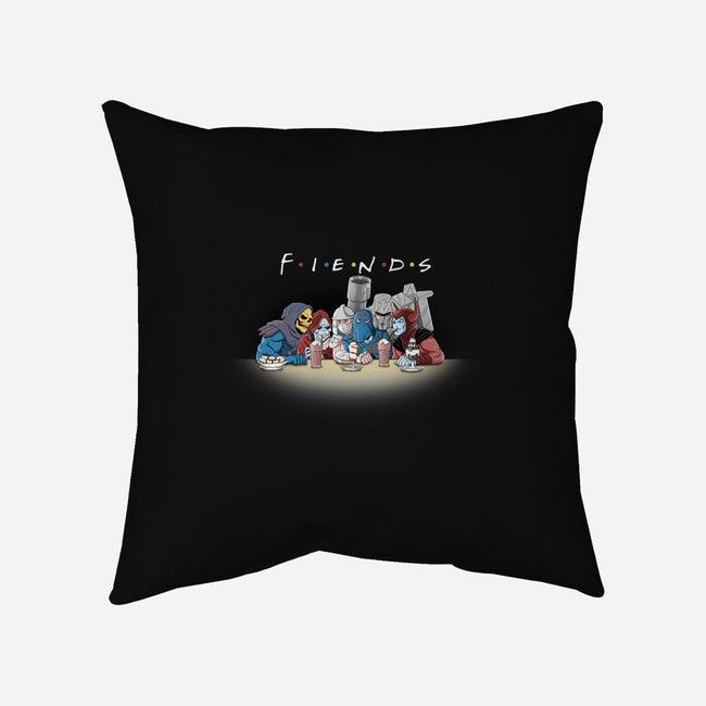 FIENDS-none removable cover throw pillow-Skullpy