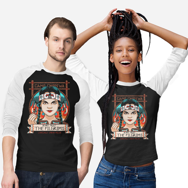 Fiery Thanksgiving-unisex baseball tee-Bamboota
