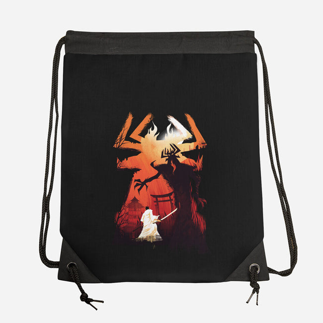 Fight For The Future-none drawstring bag-dandingeroz