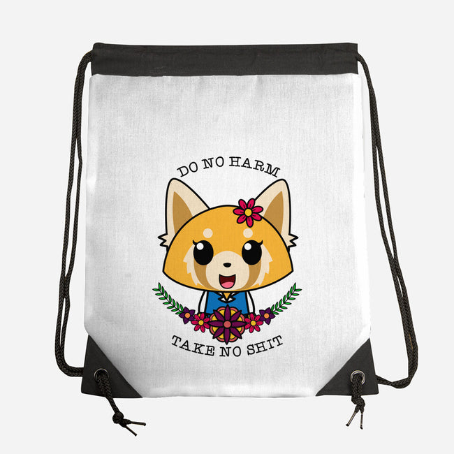 Fight Like A Girl-none drawstring bag-Alexhefe