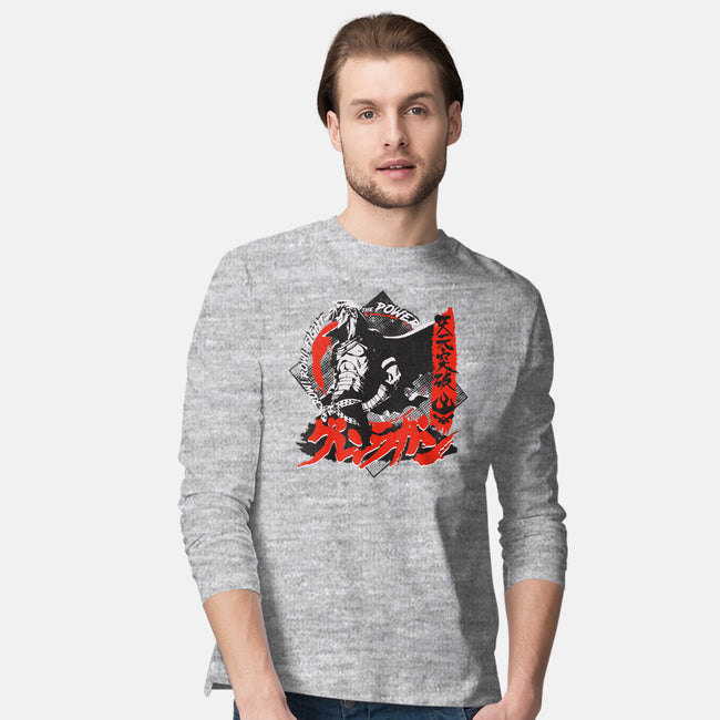 Fight The Power!-mens long sleeved tee-Liewrite