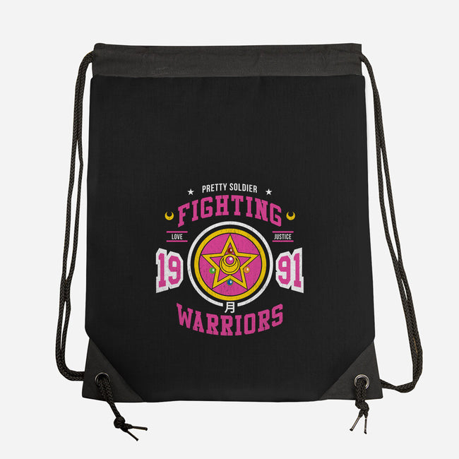 Fighting Senshi-none drawstring bag-machmigo