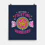 Fighting Senshi-none matte poster-machmigo