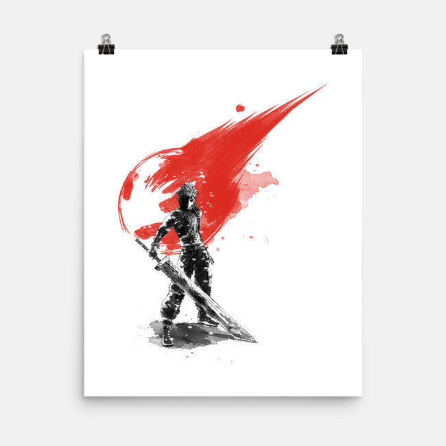 Final Soldier-none matte poster-kharmazero