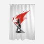 Final Soldier-none polyester shower curtain-kharmazero