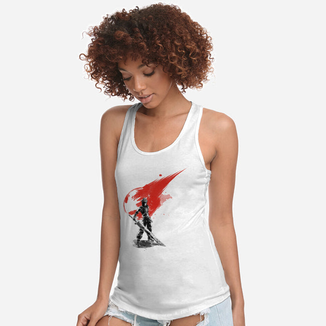 Final Soldier-womens racerback tank-kharmazero