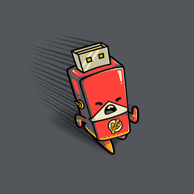 Flash Drive-womens v-neck tee-Wenceslao A Romero