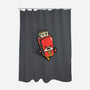 Flash Drive-none polyester shower curtain-Wenceslao A Romero