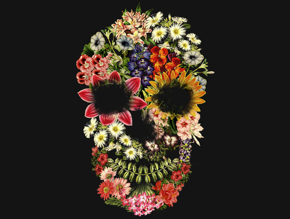 Floral Skull Vintage