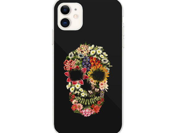 Floral Skull Vintage