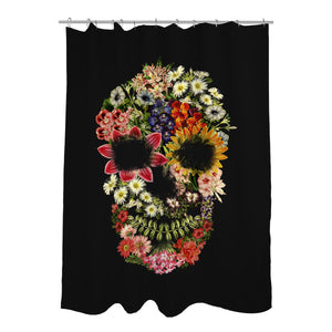 Floral Skull Vintage