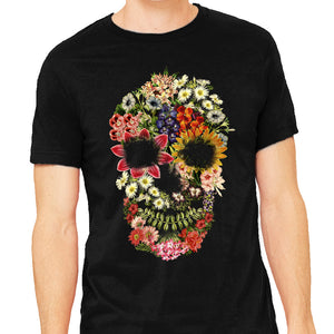 Floral Skull Vintage