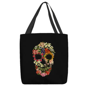 Floral Skull Vintage