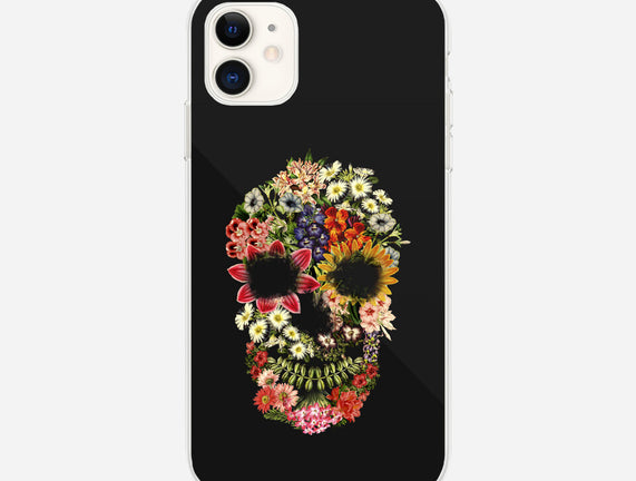 Floral Skull Vintage