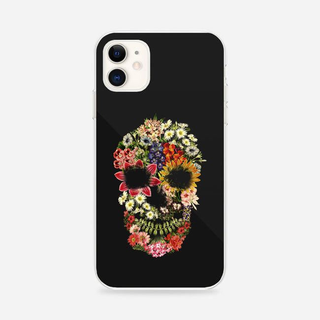 Floral Skull Vintage-iphone snap phone case-tobefonseca