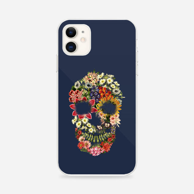 Floral Skull Vintage-iphone snap phone case-tobefonseca