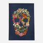 Floral Skull Vintage-none indoor rug-tobefonseca