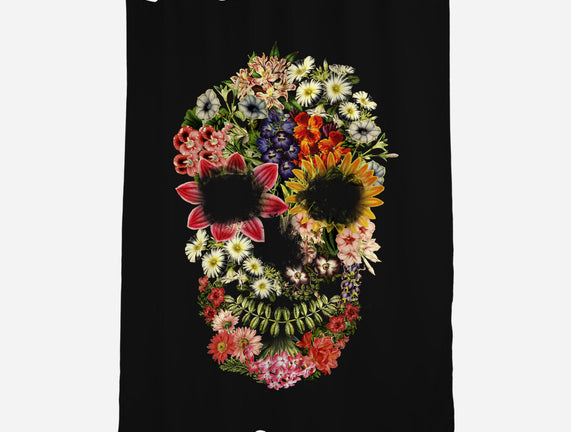 Floral Skull Vintage