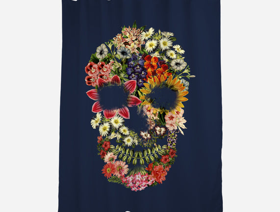 Floral Skull Vintage