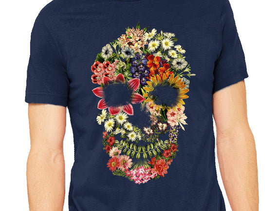 Floral Skull Vintage