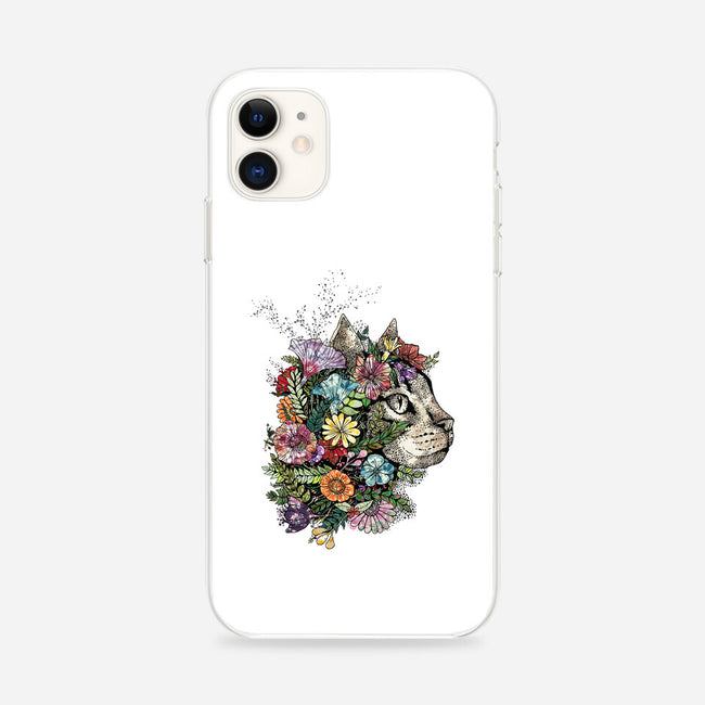 Flower Cat-iphone snap phone case-scarletknightco