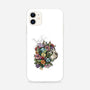 Flower Cat-iphone snap phone case-scarletknightco