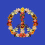 Flower Power-womens v-neck tee-tobefonseca