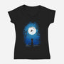 Fly With Your Spirit-womens v-neck tee-Donnie