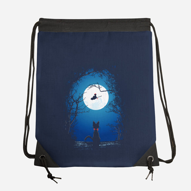 Fly With Your Spirit-none drawstring bag-Donnie