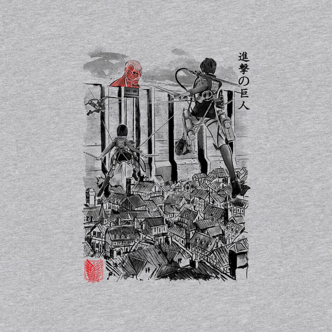 Flying for Humanity-womens v-neck tee-DrMonekers