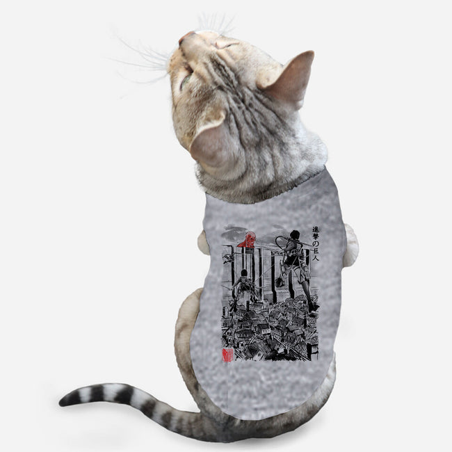 Flying for Humanity-cat basic pet tank-DrMonekers