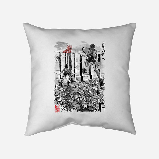 Flying for Humanity-none non-removable cover w insert throw pillow-DrMonekers