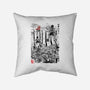 Flying for Humanity-none removable cover throw pillow-DrMonekers