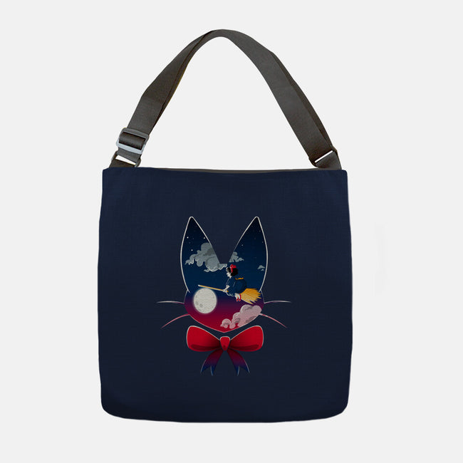 Flying Witch-none adjustable tote-Marthaisbl