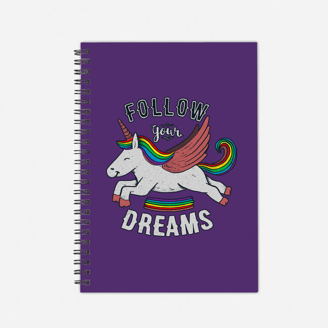 Follow Your Dreams-none dot grid notebook-tobefonseca