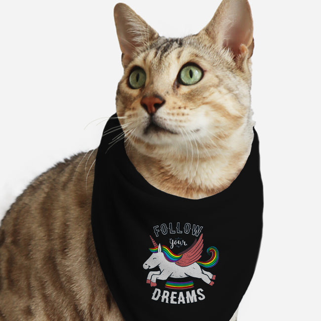 Follow Your Dreams-cat bandana pet collar-tobefonseca