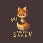 For Fox Sake!-youth crew neck sweatshirt-BlancaVidal