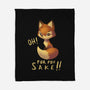 For Fox Sake!-none fleece blanket-BlancaVidal