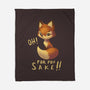 For Fox Sake!-none fleece blanket-BlancaVidal