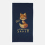 For Fox Sake!-none beach towel-BlancaVidal