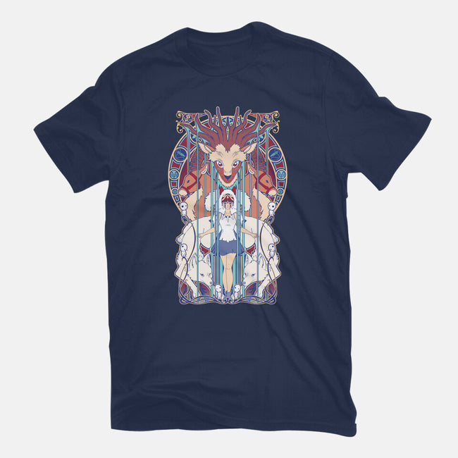 Forest Fight-unisex basic tee-ChocolateRaisinFury