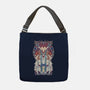 Forest Fight-none adjustable tote-ChocolateRaisinFury