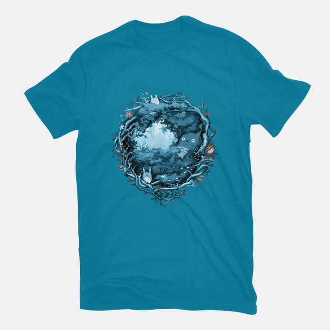 Forest Spirits-mens heavyweight tee-Crumblin' Cookie