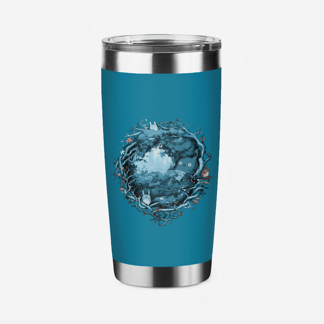 Forest Spirits-none stainless steel tumbler drinkware-Crumblin' Cookie