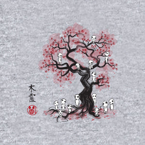 Forest Spirits Sumi-e