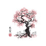 Forest Spirits Sumi-e-womens v-neck tee-DrMonekers