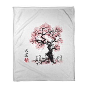 Forest Spirits Sumi-e
