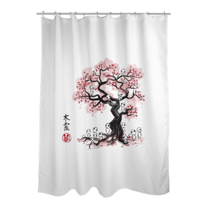 Forest Spirits Sumi-e
