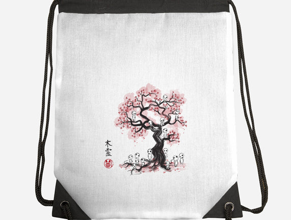 Forest Spirits Sumi-e