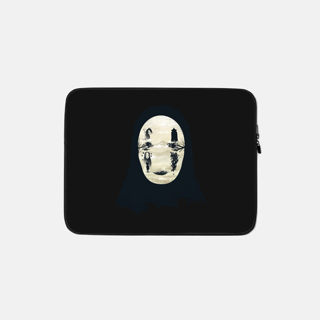 Forest Without a Face-none zippered laptop sleeve-dandingeroz